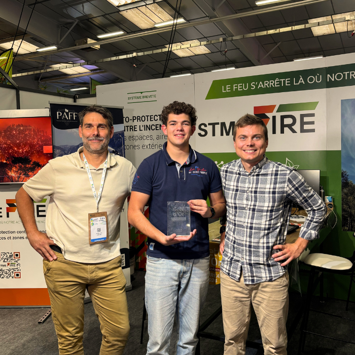 STME FIRE remporte le SETT d’Or lors de la 45ᵉ édition du Salon SETT, récompensant l’innovation de son projet CLEVER.